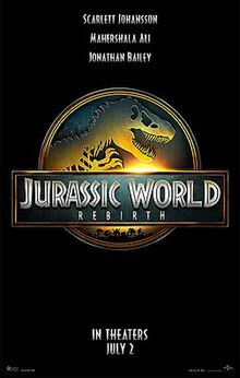 Jurassic World Rebirth poster film
