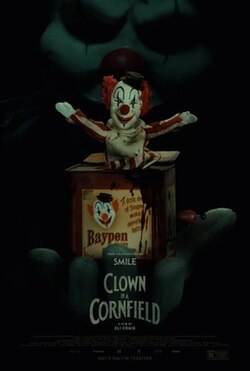 Clown in a Cornfield poster film