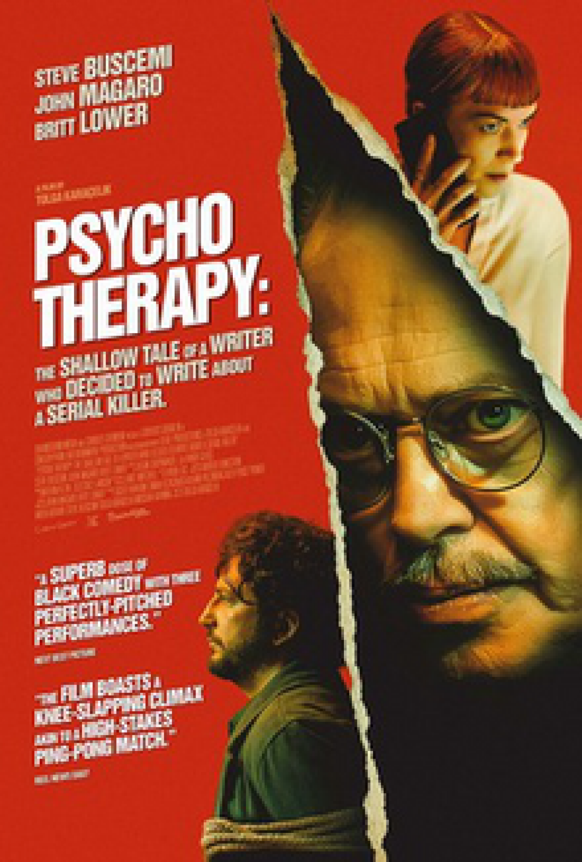 Psycho Therapy: The Shallow Tale of a Writer Who Decided to Write About a Serial Killer poster
