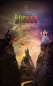 Wicked: For Good poster film