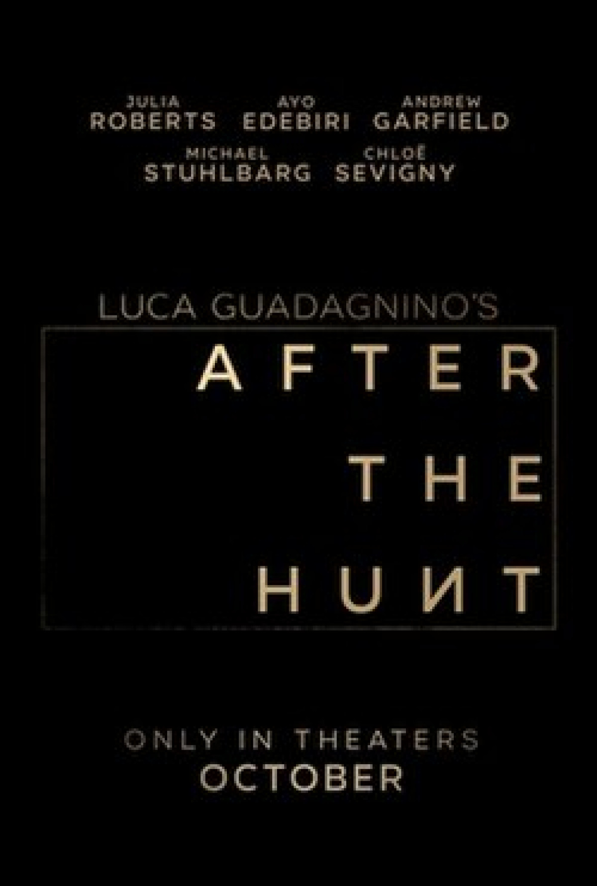 After the Hunt poster