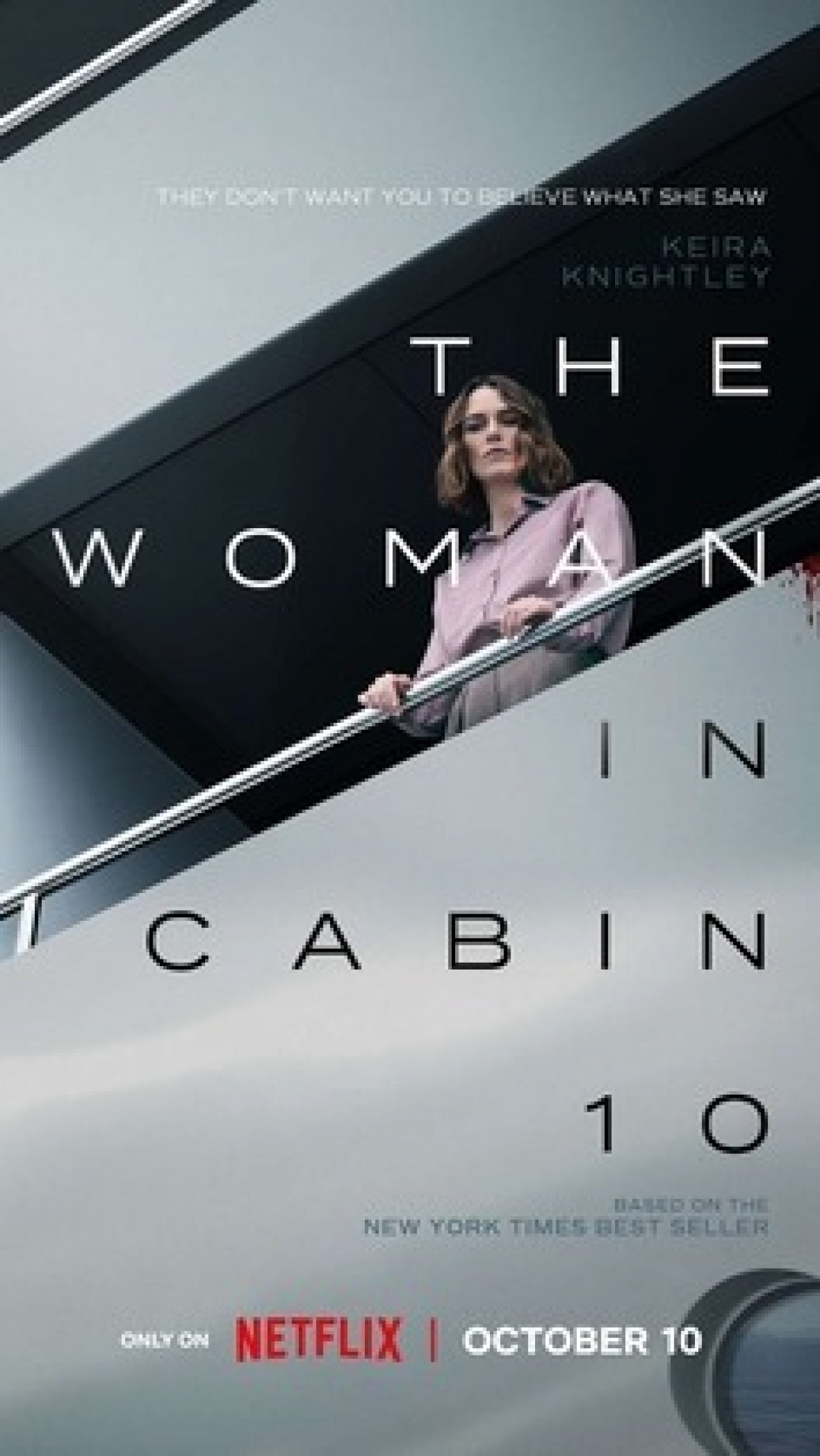 The Woman in Cabin 10 poster