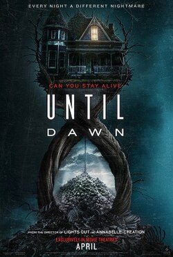 Until Dawn poster film