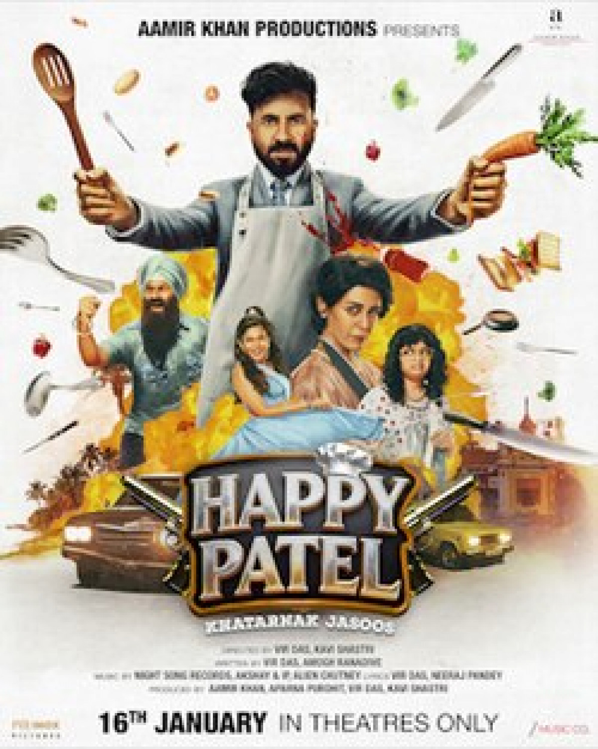 Happy Patel: Khatarnak Jasoos poster